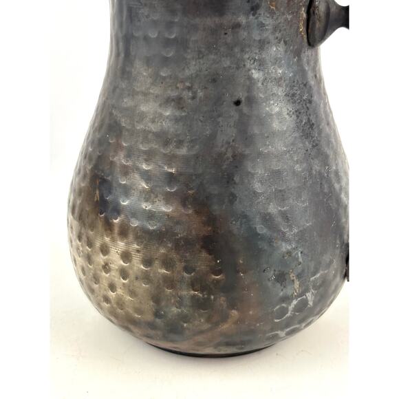 Vintage Hammered Pewter Jug Pitcher - Picture 10 of 15